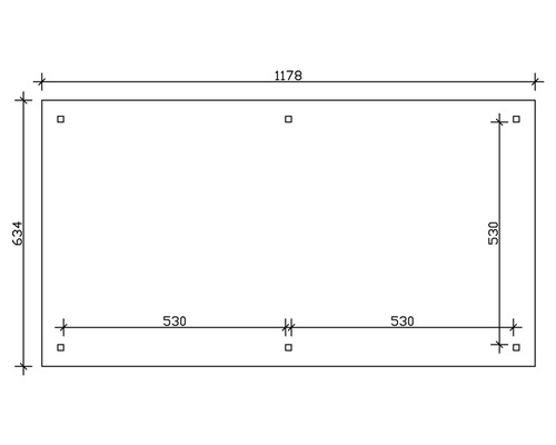 Dessin technique avec dimensions