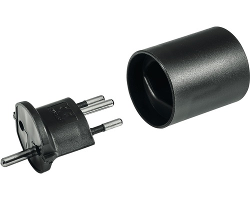 Fiche suisse avec capuchon de protection