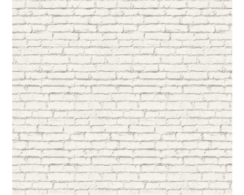 Weisse Ziegelsteinmauer