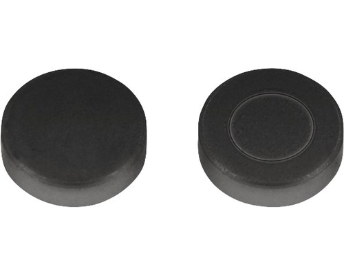 Zwei runde Möbelknöpfe