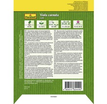 Emballage de graines de FloraSelf Viola cornuta Jaune