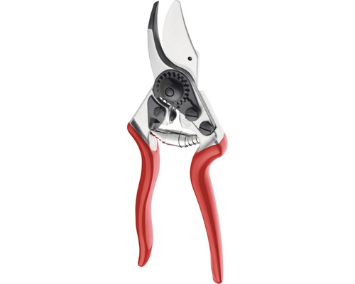 Sécateur avec poignée rouge