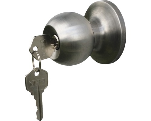 Poignée de porte avec clé pour portes intérieures