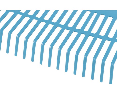 Gros plan d''un râteau de jardin en plastique