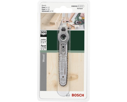 Bosch NanoBlade Wood Speed Sägeblatt für Holz