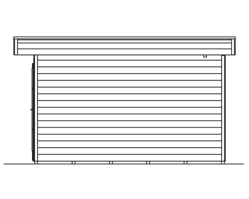 Image d''un abri de jardin en bois