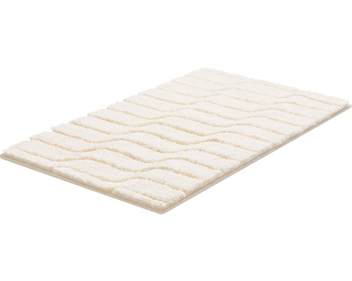 Tapis de bain avec motif ondulé