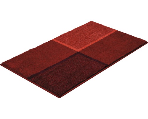 Tapis à motifs rouges