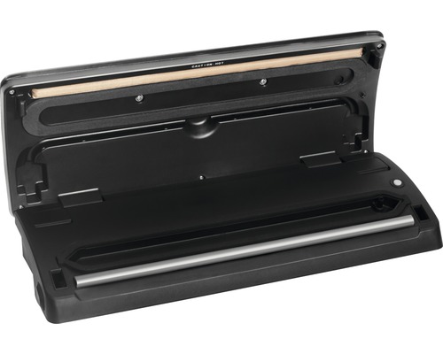 Geöffneter Vakuumierer zur Lebensmittelkonservierung