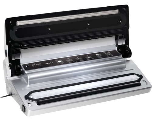 Machine à souder les films COSO Design VC300 avec couvercle ouvert.