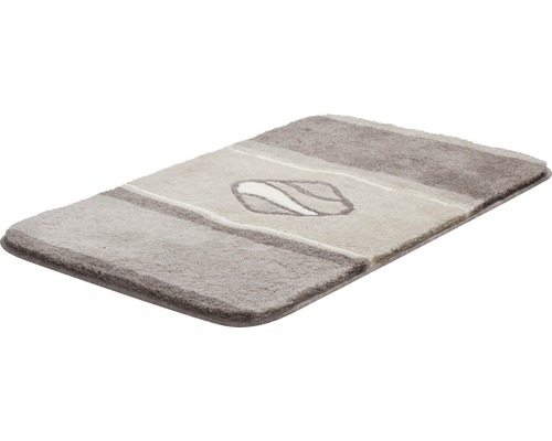 Tapis de bain rectangulaire avec motif