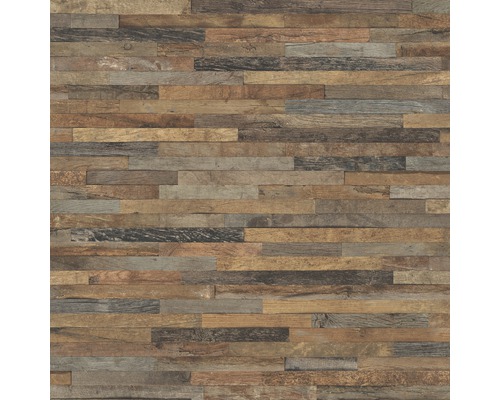 Vliestapete 939811 Factory 3 Holzriegel rotbraun Papier peint imitation bois avec planches horizontales