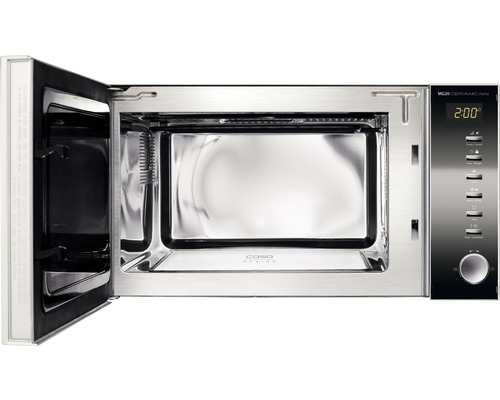 Micro-ondes avec porte ouverte