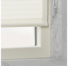 Store tamisant SOLUNA D9 rayé blanc 120x190 cm