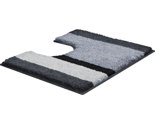 Tapis de WC à rayures