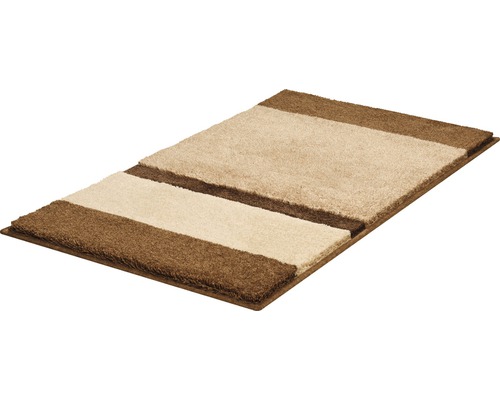 Rechteckiger Teppich mit Streifenmuster