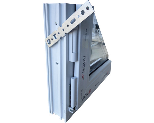 Fensterprofil mit Befestigungswinkel