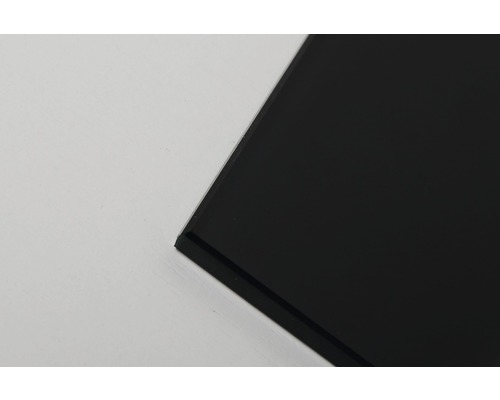 Gros plan d''une plaque de verre acrylique