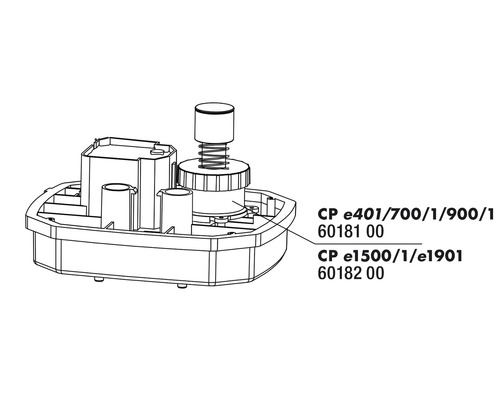 Schéma de démontage CP e401/700/1/900/1 et CP e1500/1/e1901