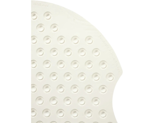 Detailansicht einer Badewannenmatte mit Saugnäpfen