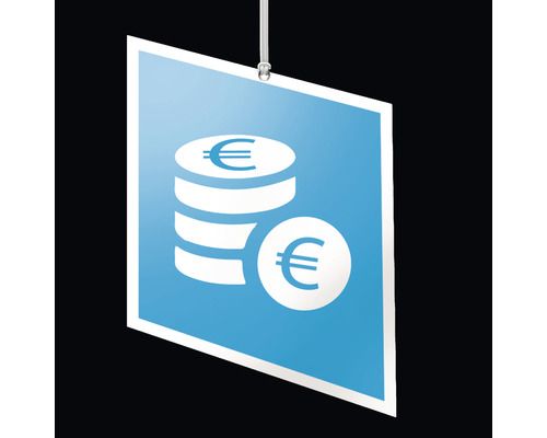 Euro Symbol auf Schild