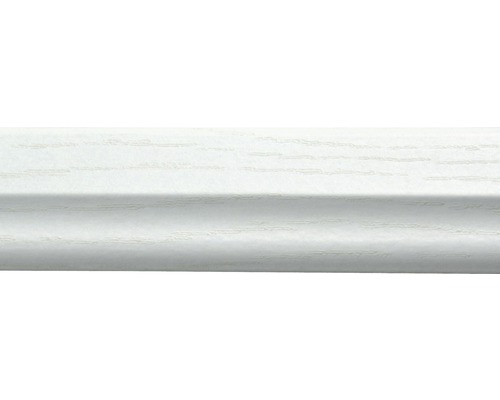 Sockelleiste aus Kunststoff mit Holzstruktur