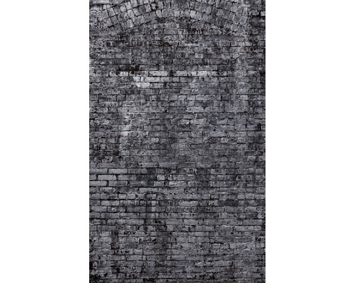Papier peint panoramique intissé 940947 Factory IV mur en pierres gris 4 pces 300 x 186 cm Papier peint panoramique intissé 940947 Factory IV mur en pierres gris 4 pces 300 x 186 cm