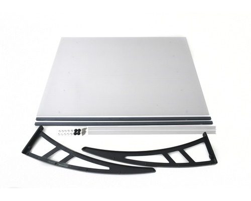 Bauelemente für eine Vordachkonstruktion