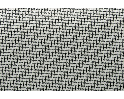 Detailaufnahme eines schwarzen Schutznetzes