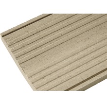 Betonplatte mit Rillenprofil