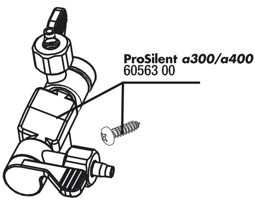 ProSilent a300 a400 pièce individuelle avec vis