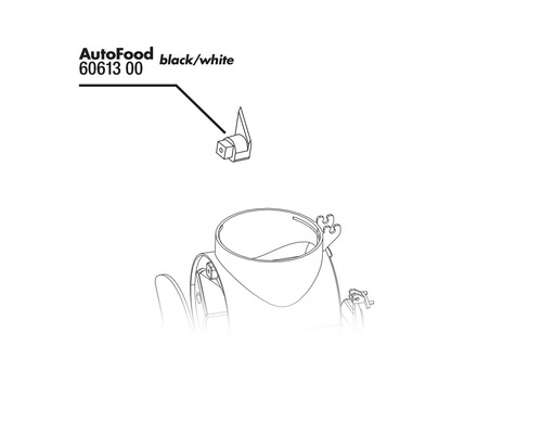 Dessin détaillé des accessoires AutoFood