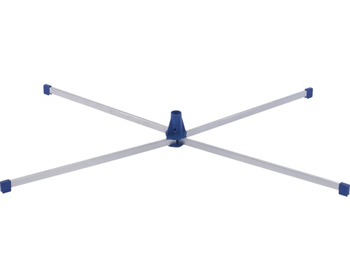 Pied en croix pour parasols