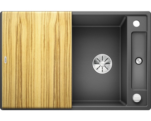 Évier avec planche à découper