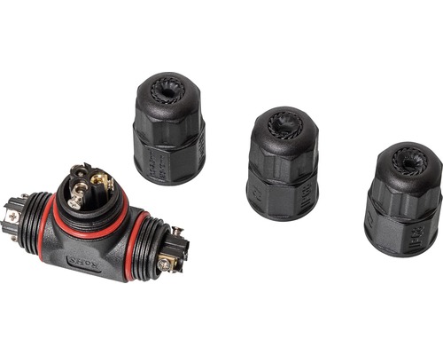 Wasserdichter T-Kabelverbinder mit Abdeckungen