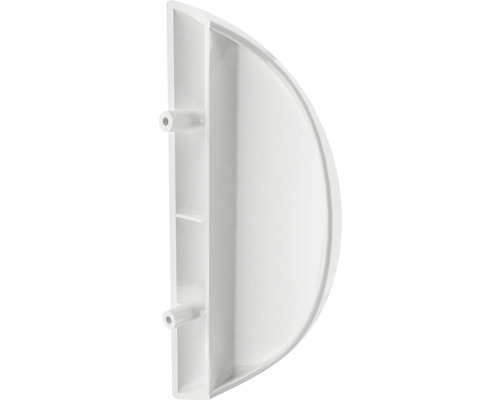 Joint de douche blanc demi-rond