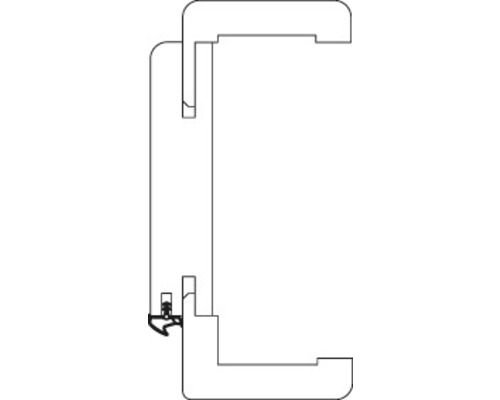 Profilé de fenêtre pour la construction de fenêtres