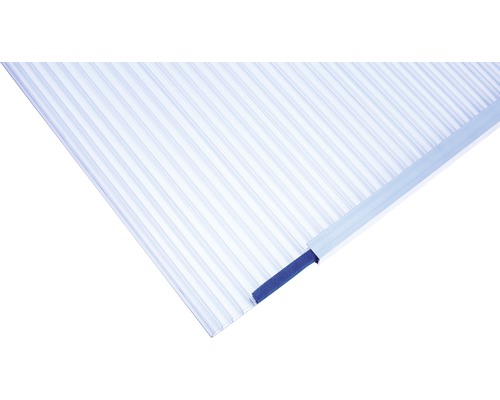 Panneau translucide en polycarbonate profilé