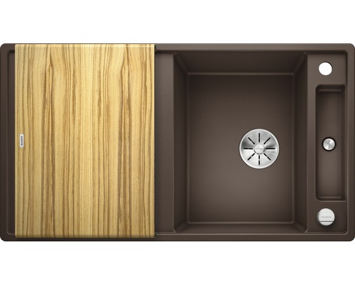 Évier avec planche à découper