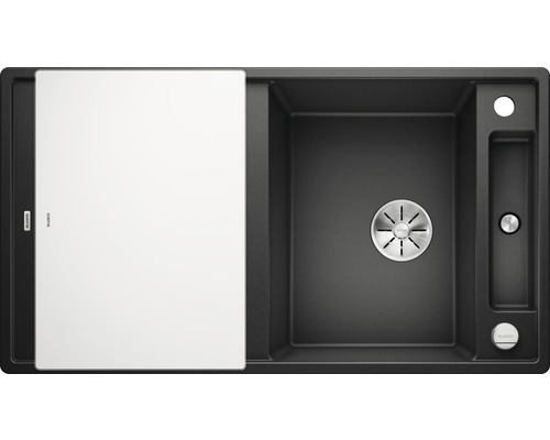 Évier avec planche à découper