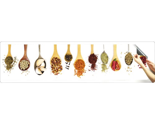 Image décorative d''épices dans des cuillères