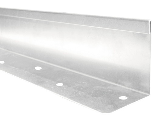 Profilé d''angle métallique avec trous de fixation