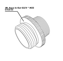 JBL Aqua In-Out G3/4 Zoll M22