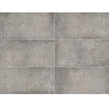 Dalle de terrasse en grès cérame fin FLAIRSTONE Loft grey bord rectifié 120 x 60 x 2 cm-thumb-3