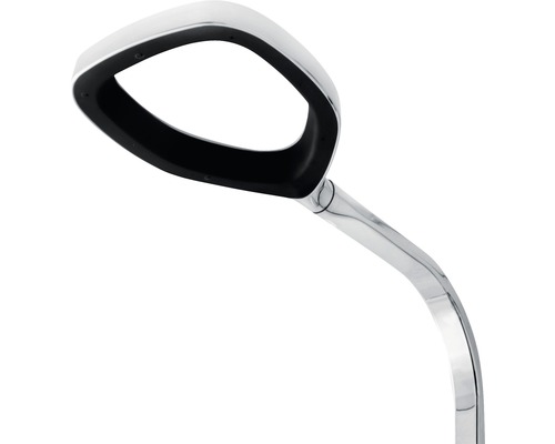 Lampe de table incurvée en métal