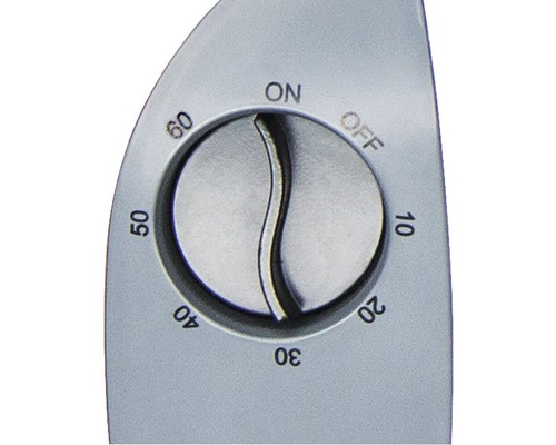 Bouton rotatif avec réglage de la durée de marche de Arrêt à 60 minutes