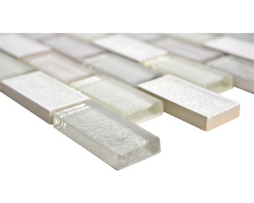 Mosaikfliesen aus Glas im Querformat