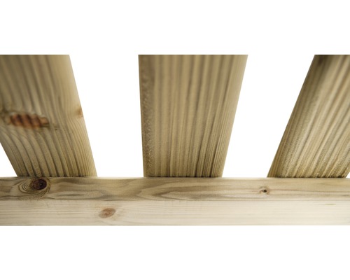 Vue détaillée d''une construction en bois