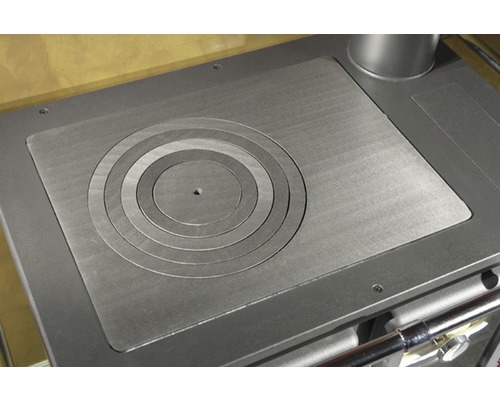 Plaque de cuisson avec cercles concentriques