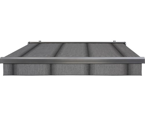 Graue Markise für den Aussenbereich